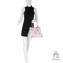 Load image into Gallery viewer, Calin Collection Flower Printed 2-in-1 Satchel
