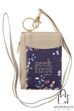 Load image into Gallery viewer, Seek First Faux Leather ID Card Holder
