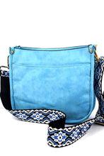 Load image into Gallery viewer, SKYLINE RAVINE GUITAR STRAP TAHITI FAUX SUEDE CROSSBODY
