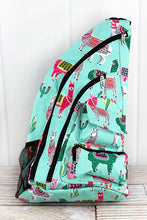 Load image into Gallery viewer, NO PROB-LLAMA SLING BACKPACK

